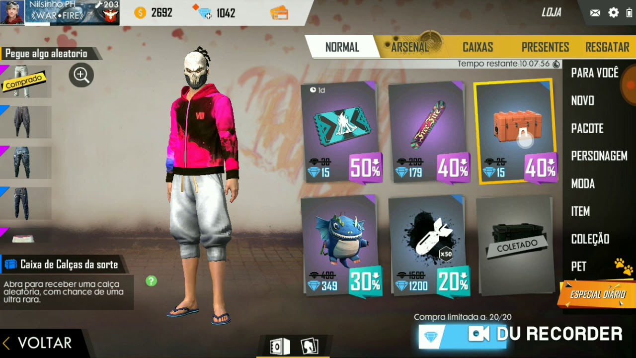 Gastando Diamantes no Free fire😻💥🖤