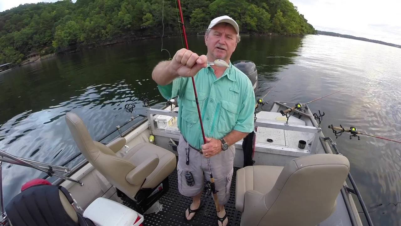 Trolling Crankbaits For Crappie On Lake Of The Ozarks #4 (8-20-16)