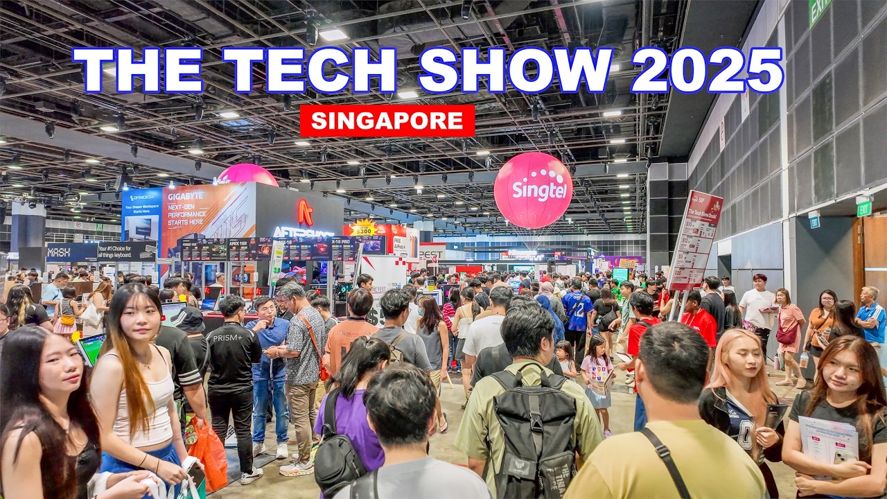🇸🇬 Singapore Technology Show 2025 | The Tech Show Singapore 2025 at Suntec City💻⌚️❤️