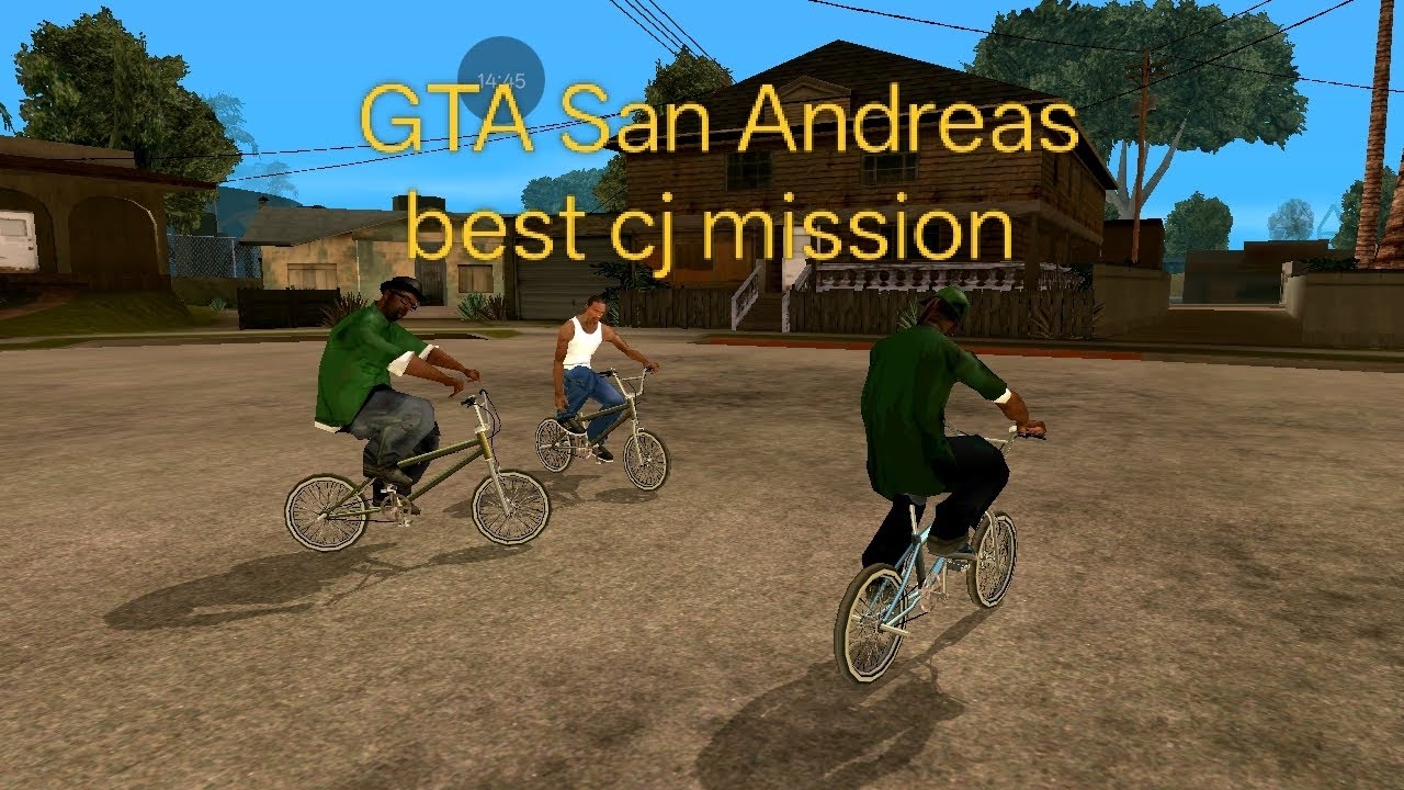 Gta sandreas best cj mission gta sandreas rock star please subscribe for me 🤩