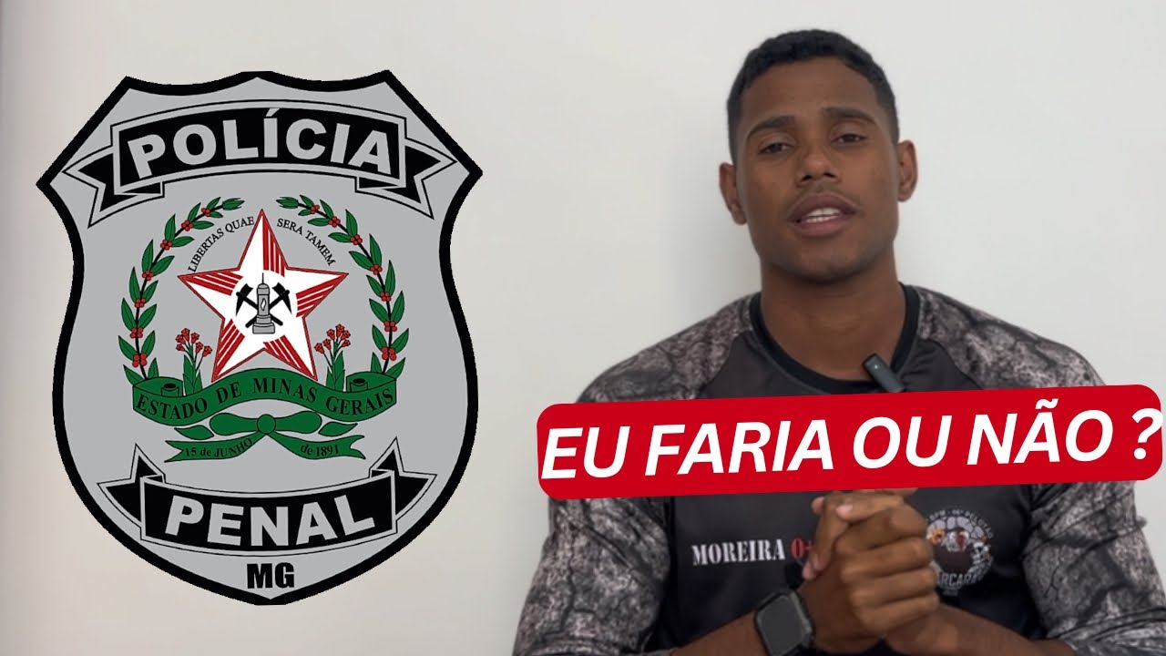 Edital PPMG aberto - concurso Pol&iacute;cia penal de Minas Gerais 