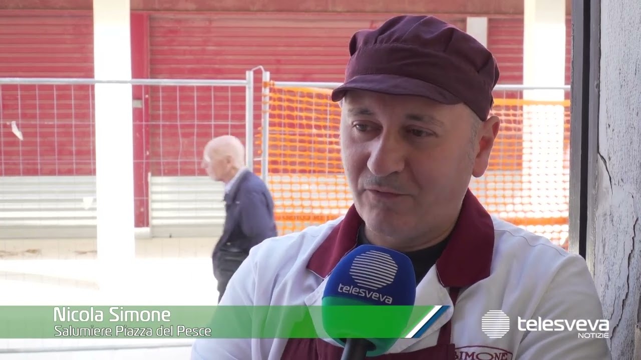 A rilento i lavori alla piazza del pesce a Bisceglie, i commercianti: 