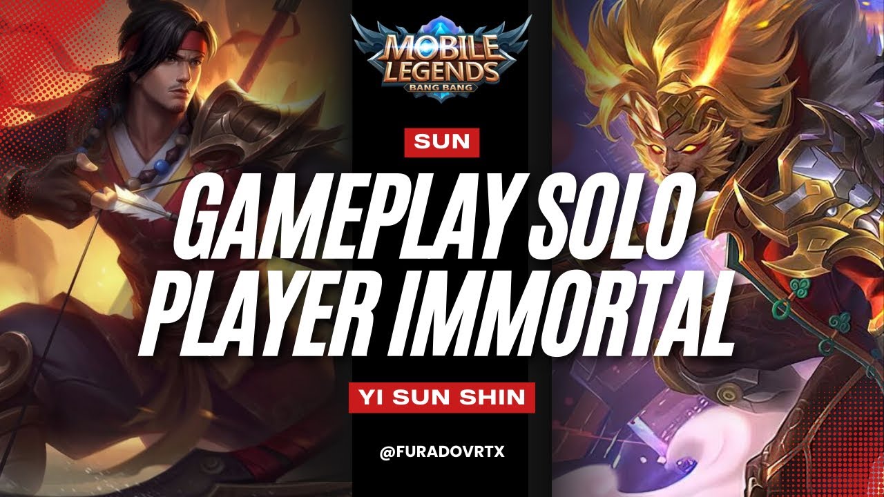 SQUAD SUN VS. YI SUN SHIN - PLAYER SOLO IMMORTAL #mlbb #mlbbhighlights #mlbbtiktok #mobilelegends 