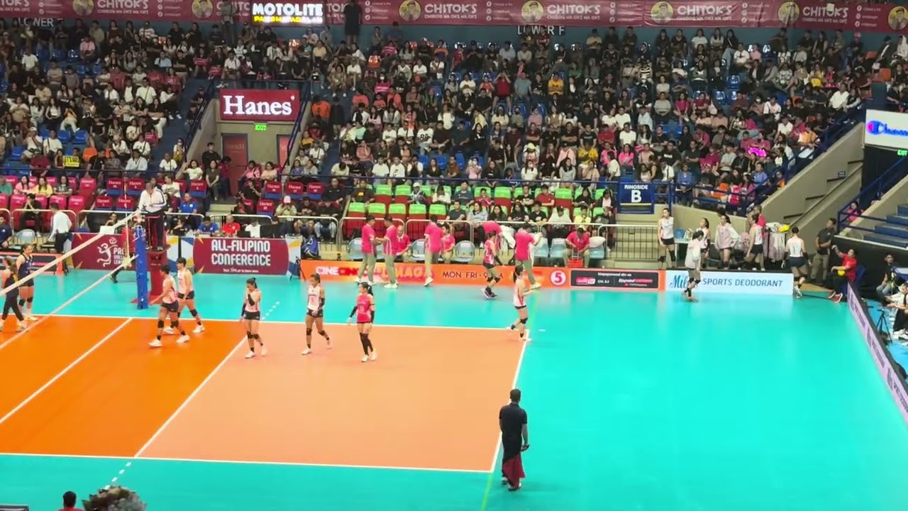 Creamline Winning Set 2 VS Capital 1| PVL All Filipino Conference