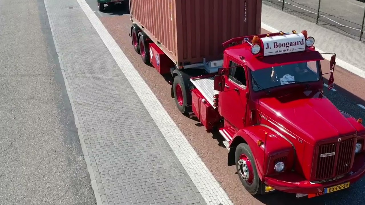 Scania Vabis Torpedo tourtocht Twente 2022