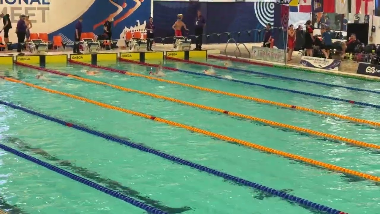 Edinburgh International 2026 Team Utmost IOM - Jamie Farnan -  200 Back Heat - 7 sec PB sec PB