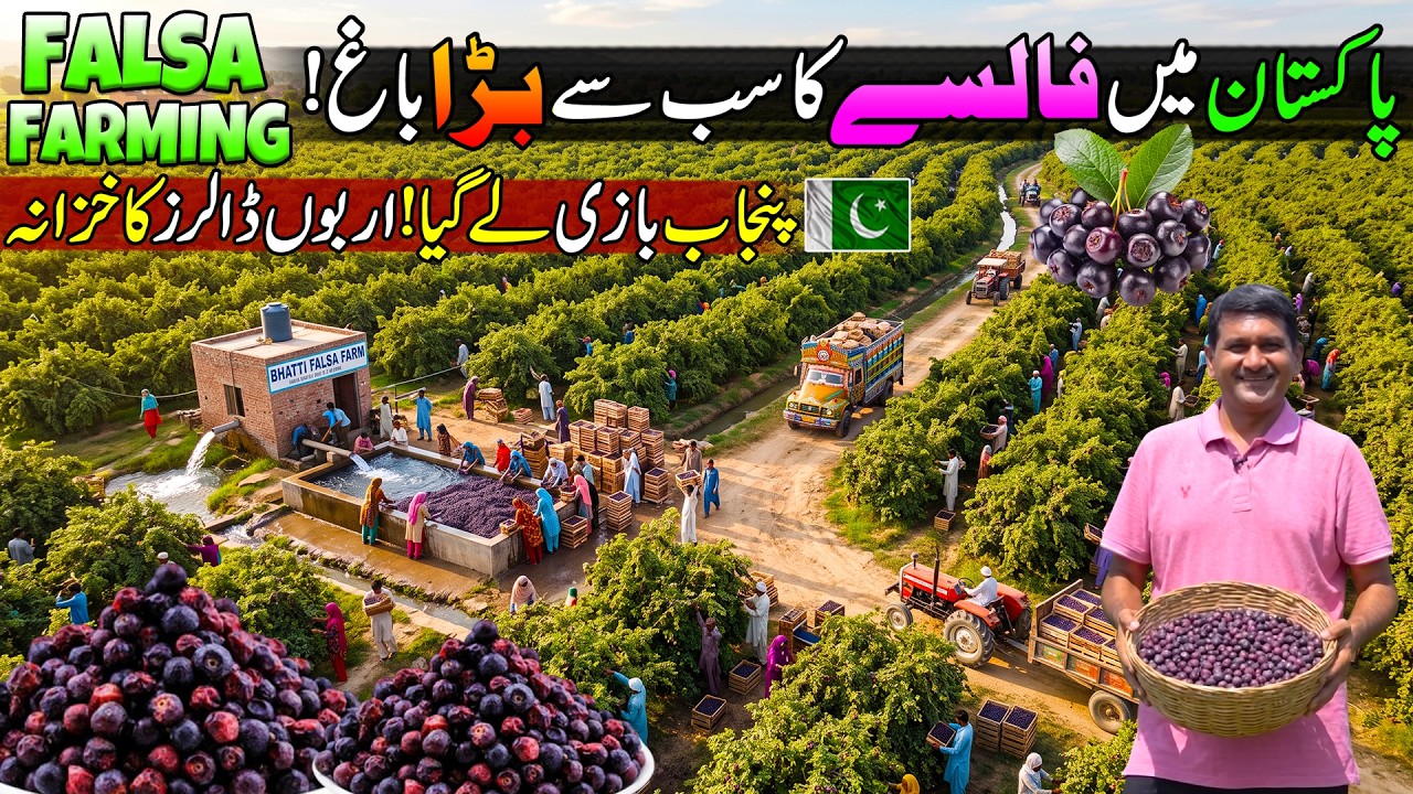 Pakistan's Biggest Falsa Farm  | Billion-Dollar Fruit Business 🇵🇰 | Discover Pakistan