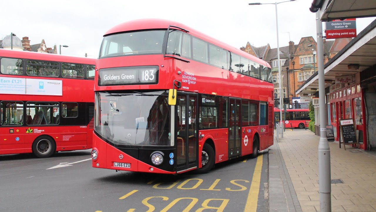 RATP Group (London Sovereign) | Wrightbus SRM/Volvo B5LH | 183 to Golders Green | LJ66EZU/VHR45208