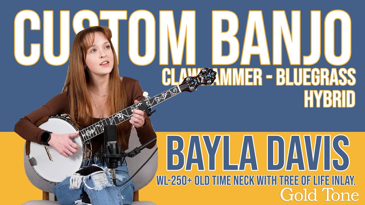 Bayla Davis | Custom Banjo | What Does The Right Banjo Actually Feel Like?