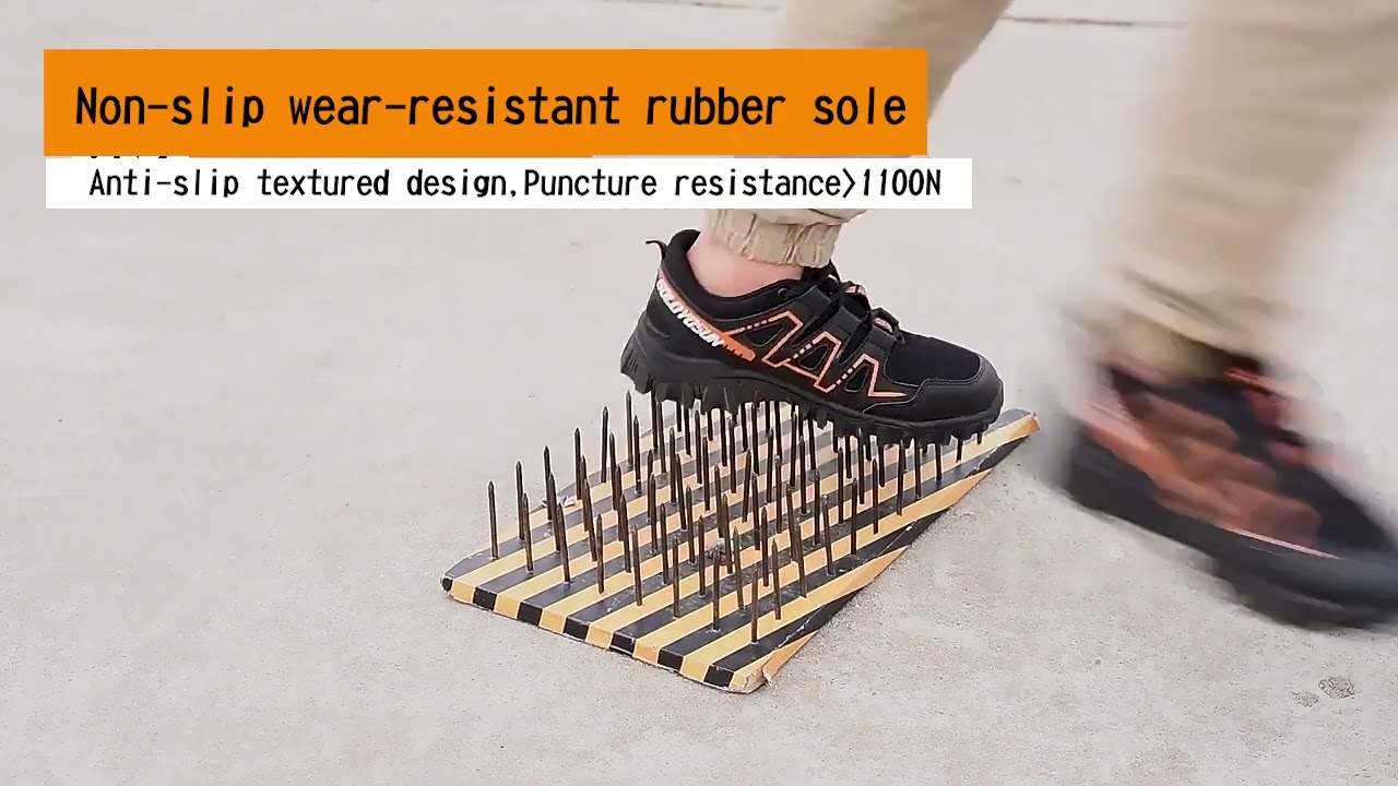 Breathable lightweight safety work shoes | MKsafety&reg;