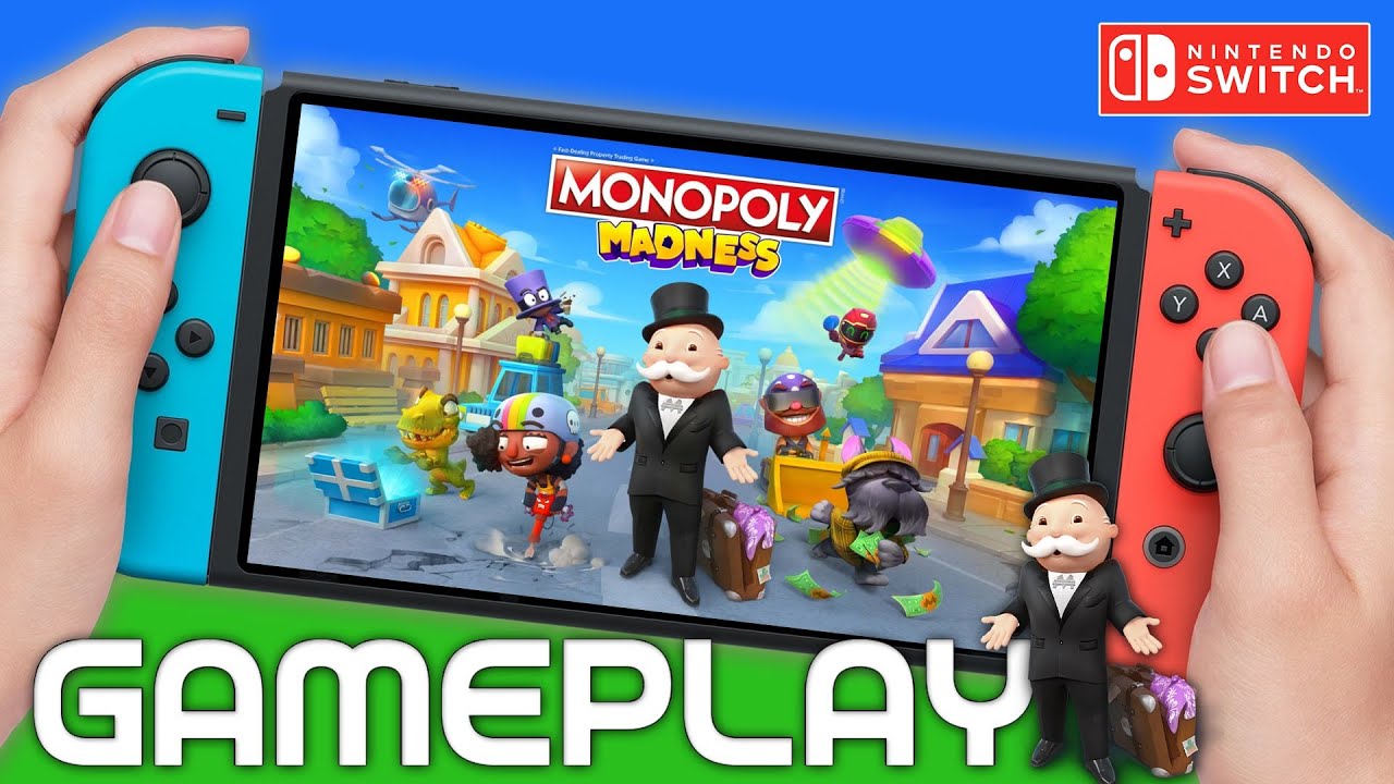 MONOPOLY Madness Switch Gameplay | MONOPOLY Madness Nintendo Switch  #MONOPOLY #Ytgamerz