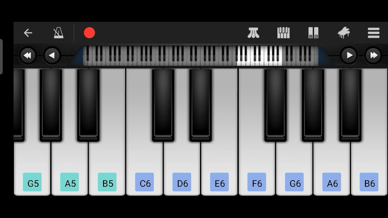 Instagram reels viral tune piano | perfect piano.