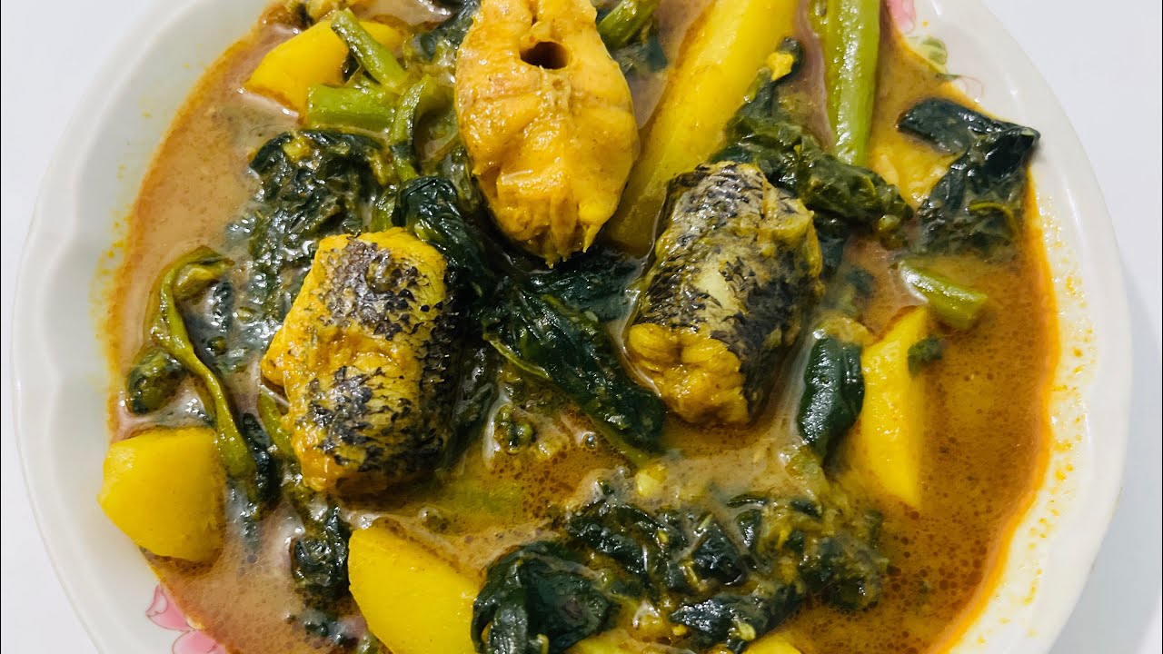 টাকি মাছ দিয়ে পুইশাক রান্নার রেসিপি || Pui Shak Taki Macher Recipe #shorts 