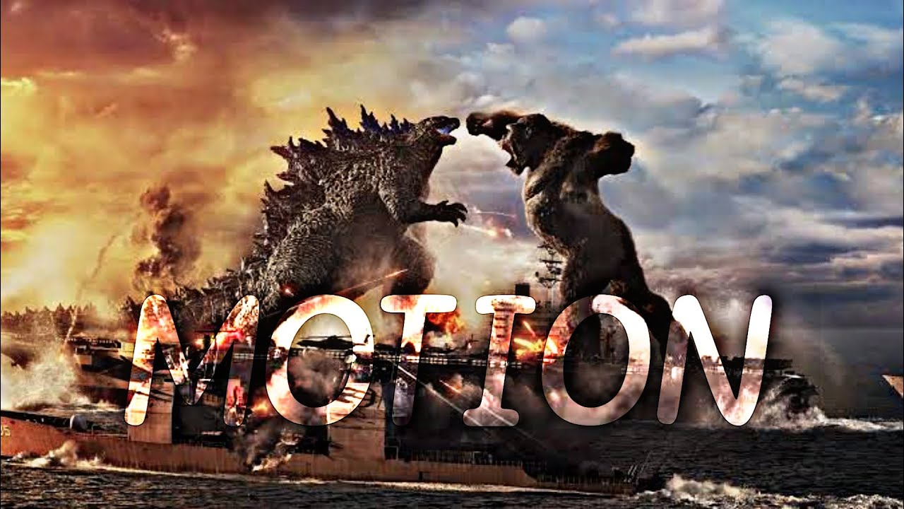 Godzilla vs Kong | Motion | Monsterverse | Godzilla & King Kong | Ghidorah | Titans | The Rock Guy