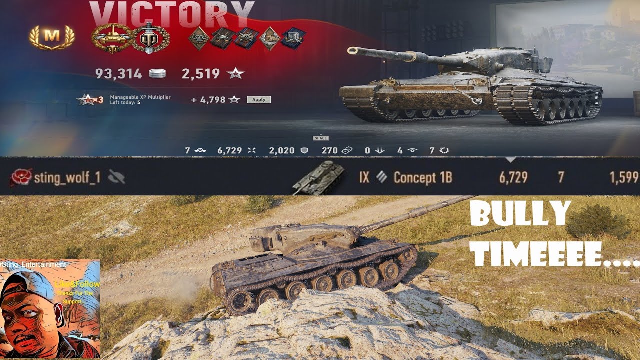When OP Tank Bully Low Tier.....