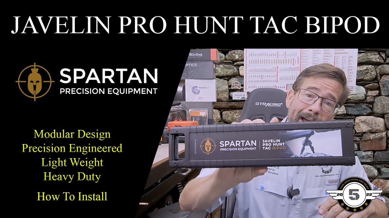 Spartan Precision Equipment Javelin BiPod Pro Hunt Tactical  The Swiss Army Knife of BiPods