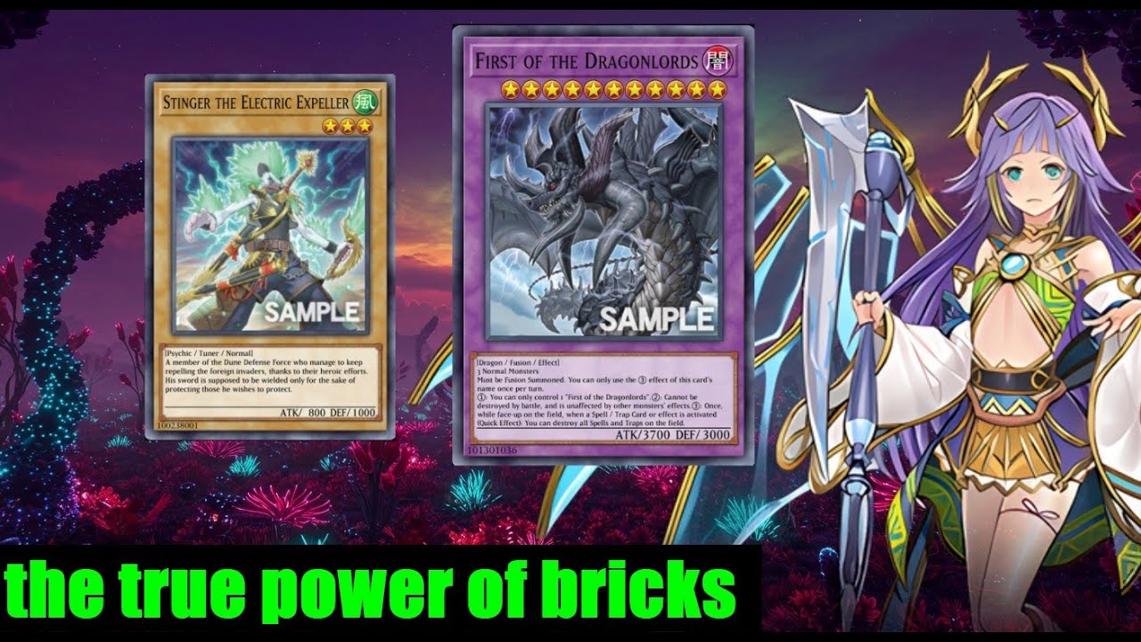 (Ygopro MDPRO3 )World Chalice,Primite Deck,First of the Dragonlords,Stinger the Electric Expeller