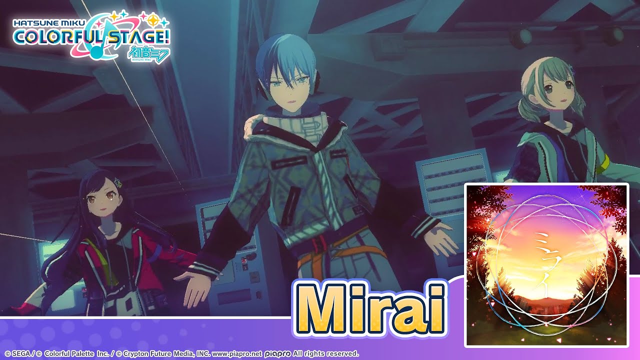 HATSUNE MIKU: COLORFUL STAGE! - Mirai by uki3 3DMV performed by Vivid BAD SQUAD
