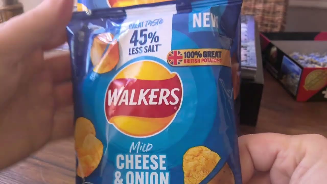 Crisplife - Walkers Mild Cheese & Onion crisp review