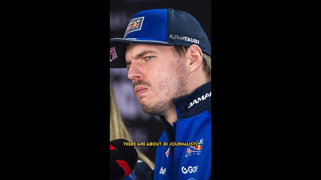 Max Verstappen EVICTS Journalist!