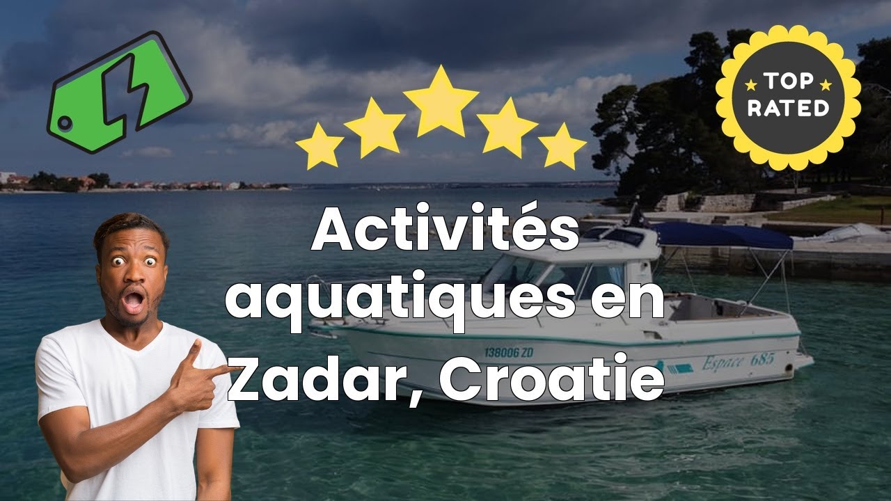 Activités aquatiques en Zadar, Croatie