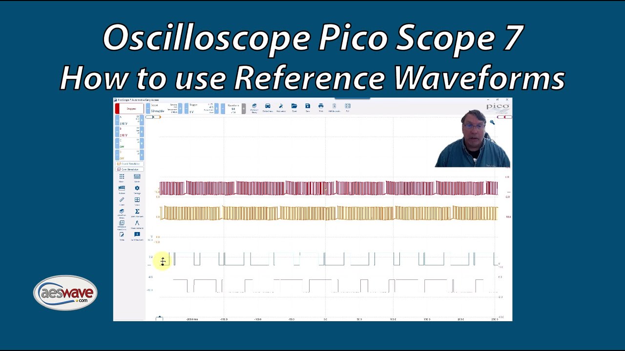 Pico Scope 7, как использовать эталонные сигналы