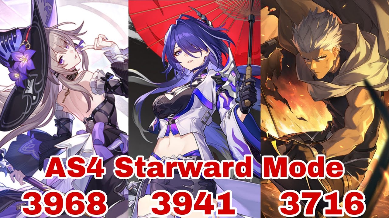 [Honkai Star Rail] Acheron & The Herta & Archer Apocalyptic Shadow Starward Mode 11625 Score