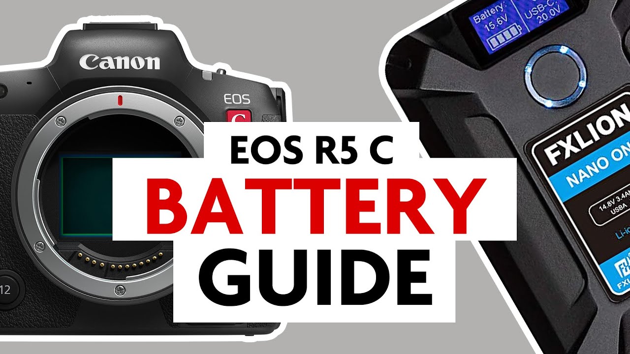 Руководство по аккумуляторам Canon R5C (внешние аккумуляторы и фиктивные аккумуляторы для ручных ...