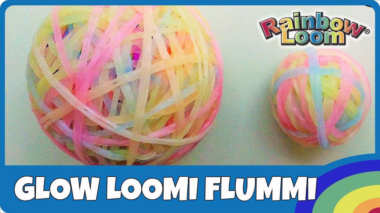 Rainbow Loom Glow Loomi Flummi - deutsche Anleitung