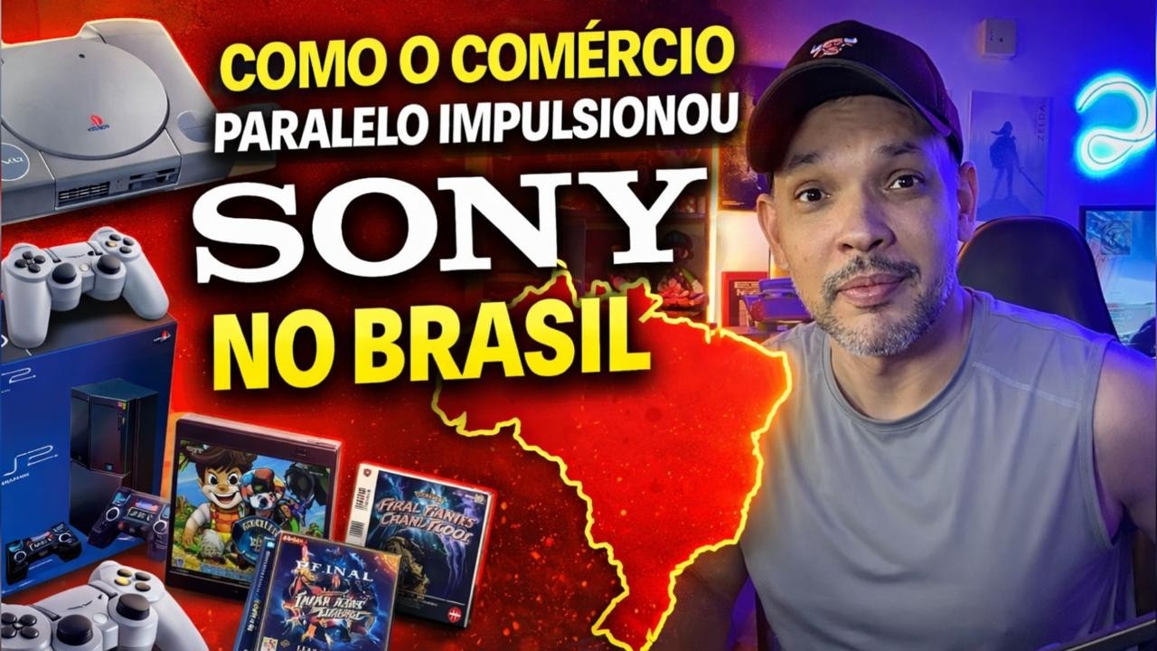 O com&eacute;rcio que Popularizou o PlayStation no Brasil!