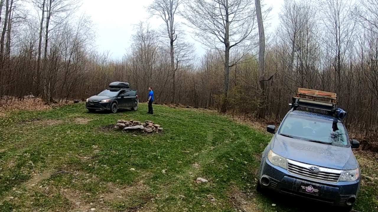 Off Roading and Camping in Allegheny National Forest
