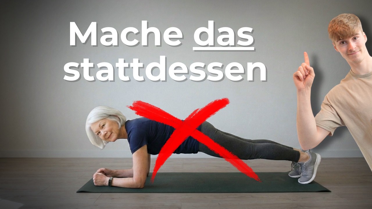 Nur EINE Übung für einen starken Rücken ab 60 (Besser als Planks)?