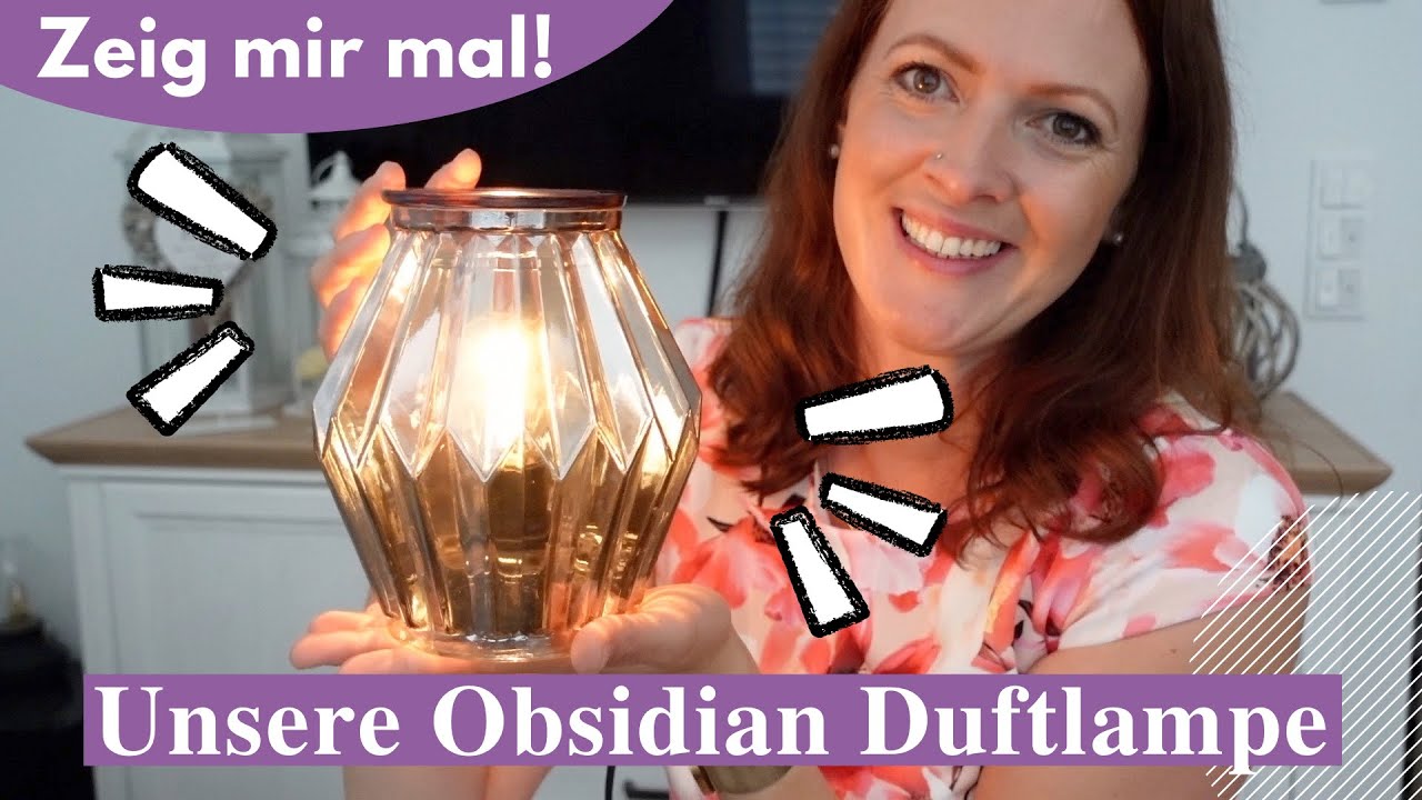 Obsidian 💜 Scentsy Glas Duftlampe 💜  Beraterin deutsch