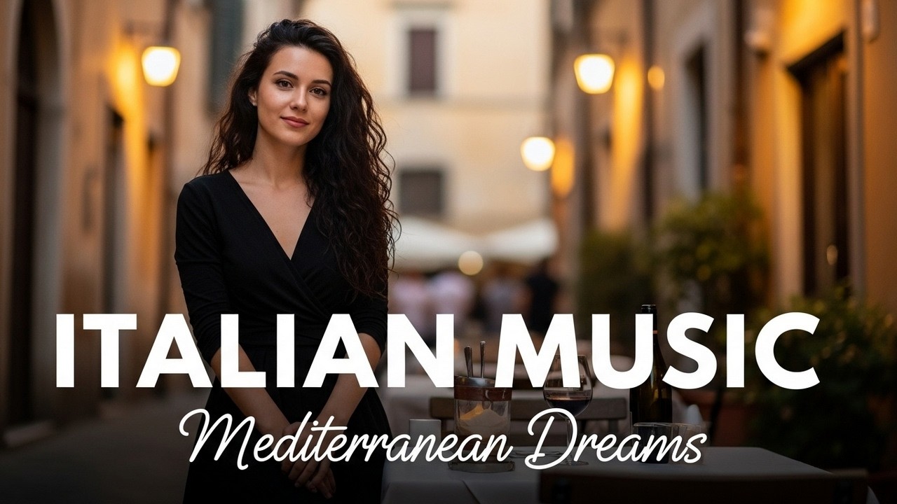 🎶 Italian Vibes & Mediterranean Music 🎶 Relaxing Italy Coast & Lake Como Soft Ambient Presence