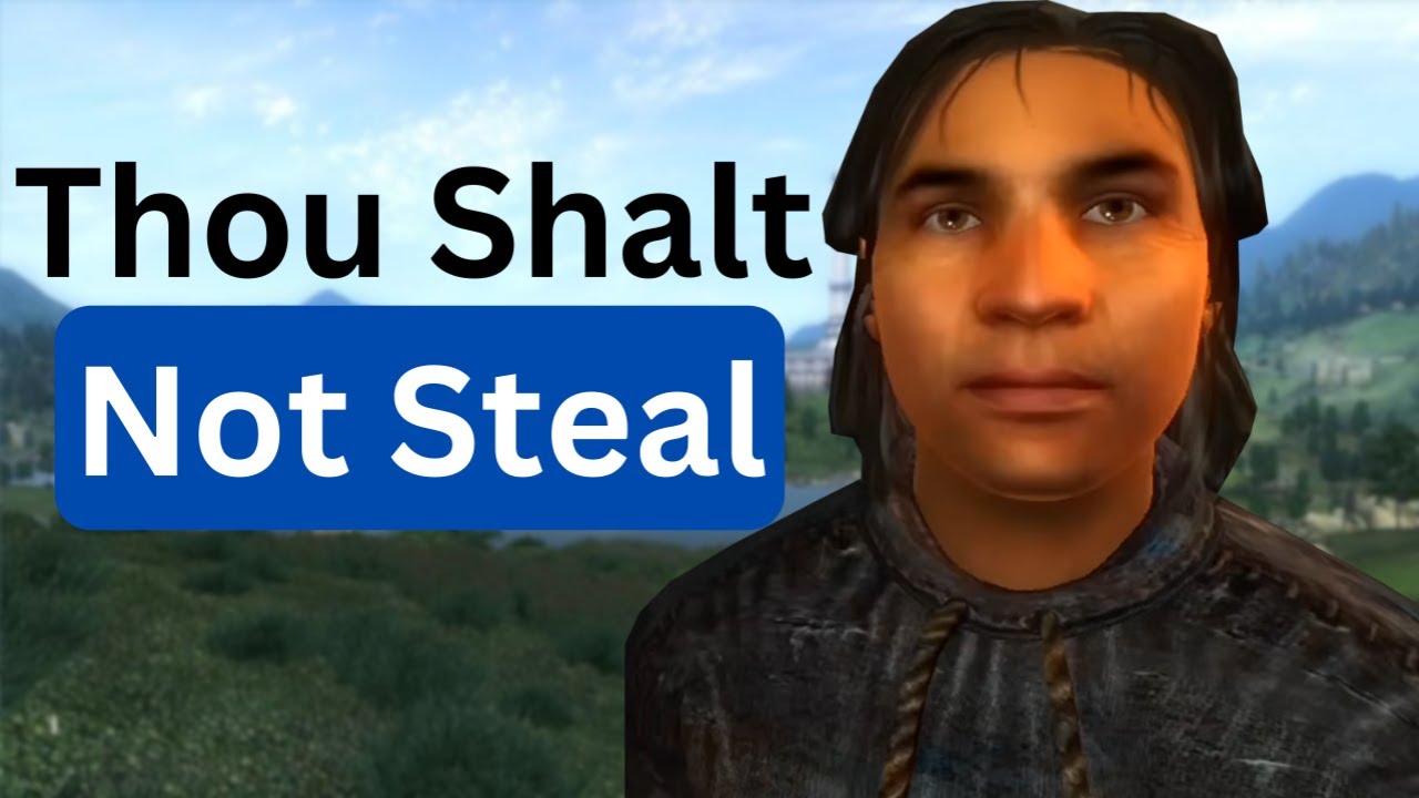 Can You Beat Oblivion WITHOUT Breaking The Ten Commandments?
