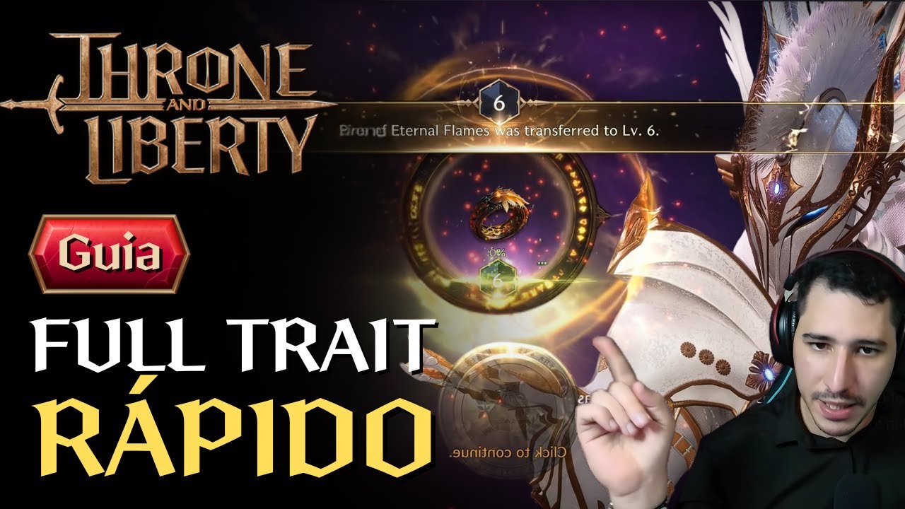 FALTA ISSO PRA VOCÊ FICAR FULL TRAIT T2 - GUIA DE BENÇÃO (BLESSING) | THRONE AND LIBERTY