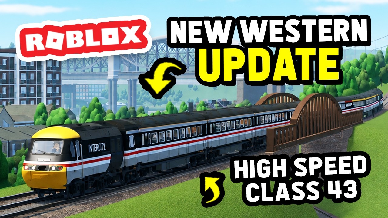 НОВОЕ ЗАПАДНОЕ ОБНОВЛЕНИЕ в Roblox British Railway