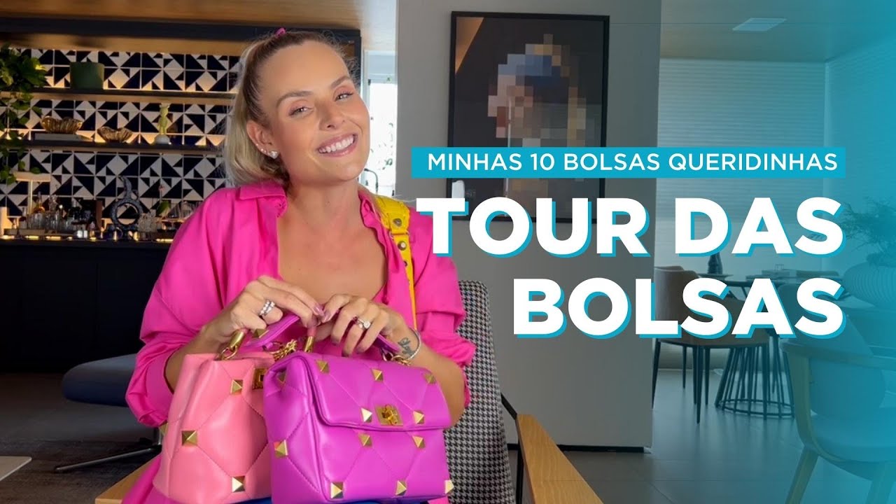 TOUR pelas minhas BOLSAS - Parte 1 | Layla Monteiro