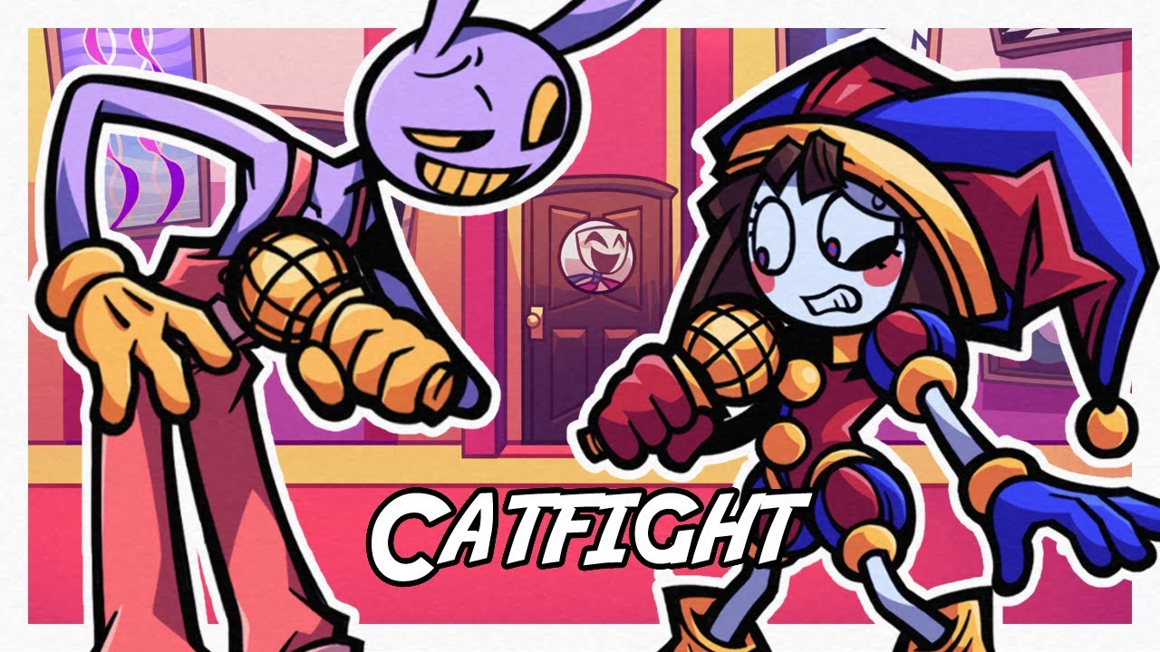 FNF Catfight but it's Pomni vs Jax