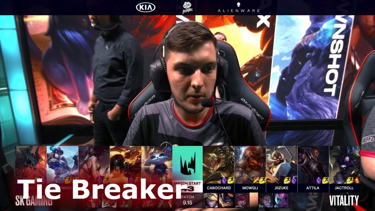 SK Gaming vs Vitality - Tie Breaker | Week 9 Day 2 S9 LEC Summer 2019 | SK vs VIT W9D2