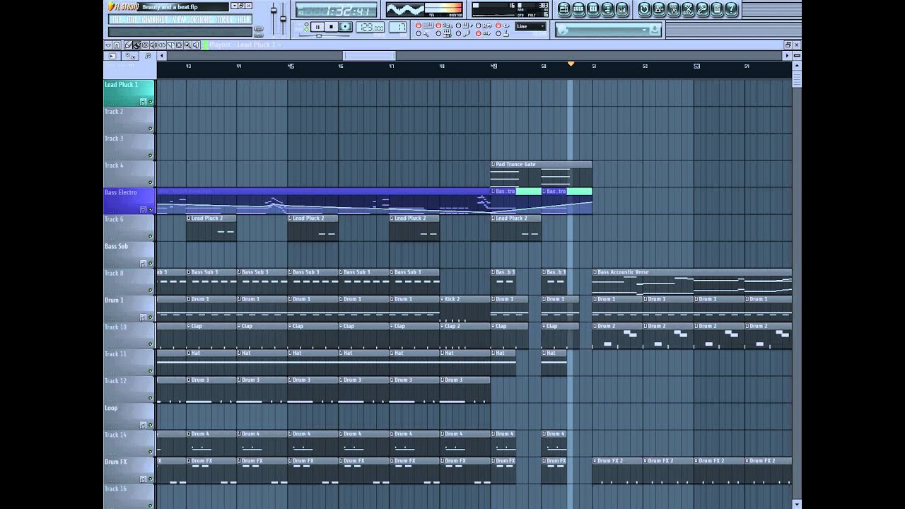 Justin Bieber - Beauty and a beat by  (Remake with FL Studio 11) (+FREE FLP)
