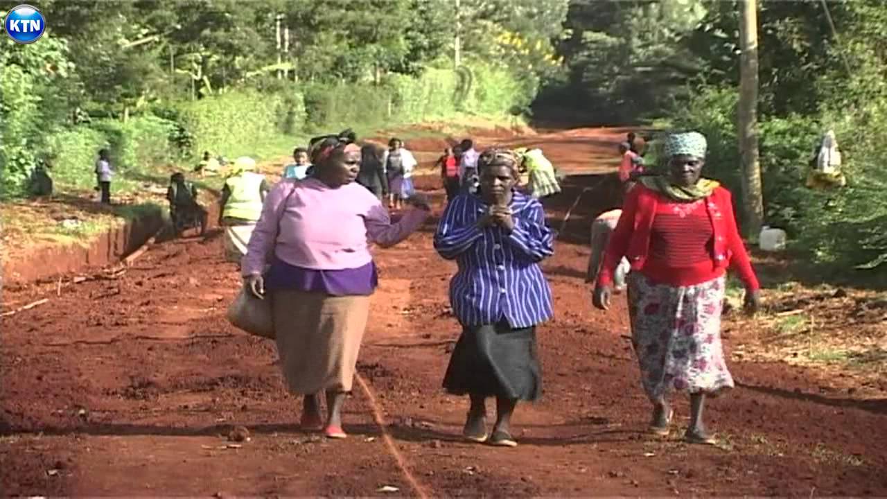 Nyeri's women work as their men drink away the day