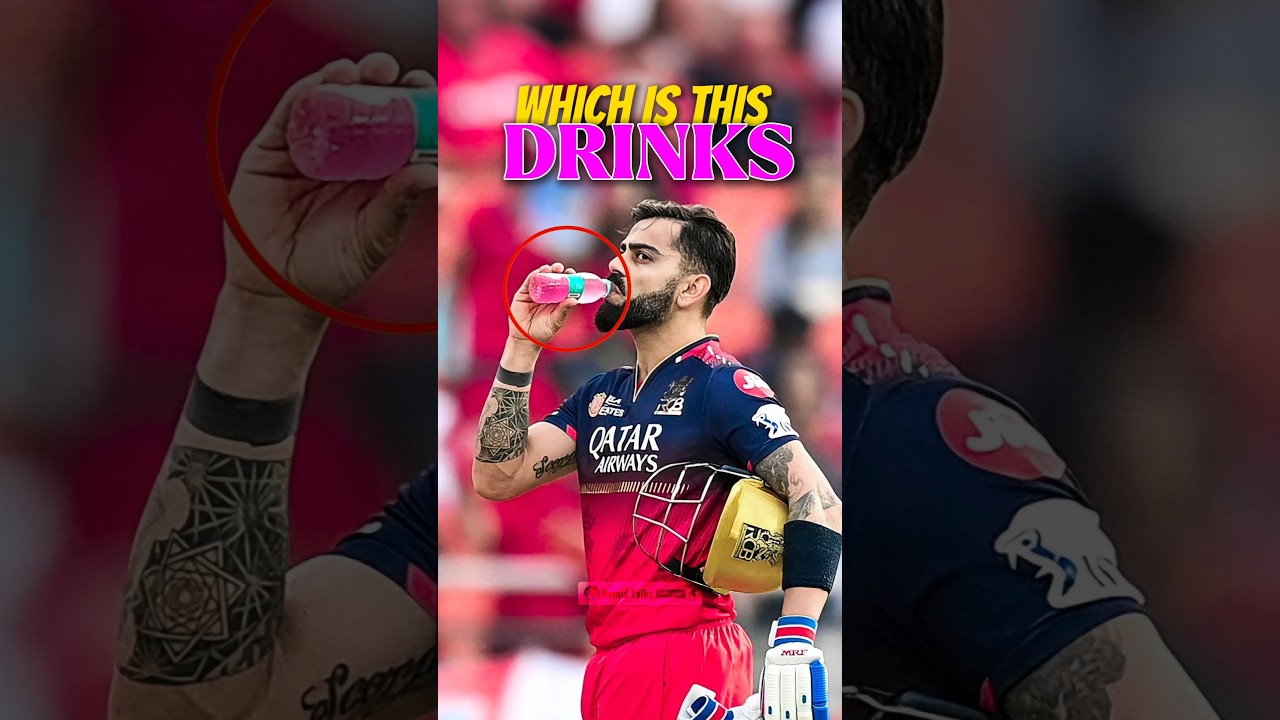इतनी Garmi मे Cricketers कौनसा Energy Drink पीते है ? #shorts