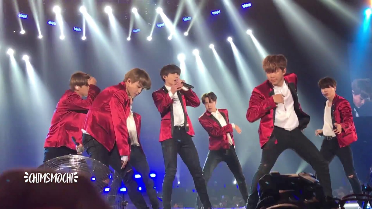 BTS - CYPHER PT. 4 + FIRE HD (Jakarta Indonesia Wings Tour 2017) 170429