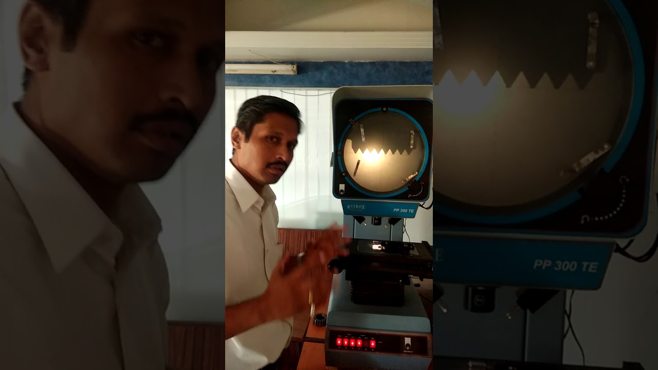 Thread Measurement Using Profile Projector