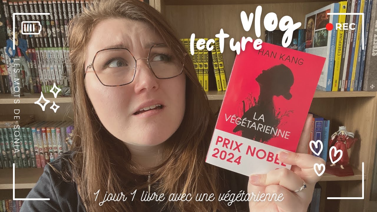 VLOG / 1 jour 1 livre avec une végétarienne / LMDS