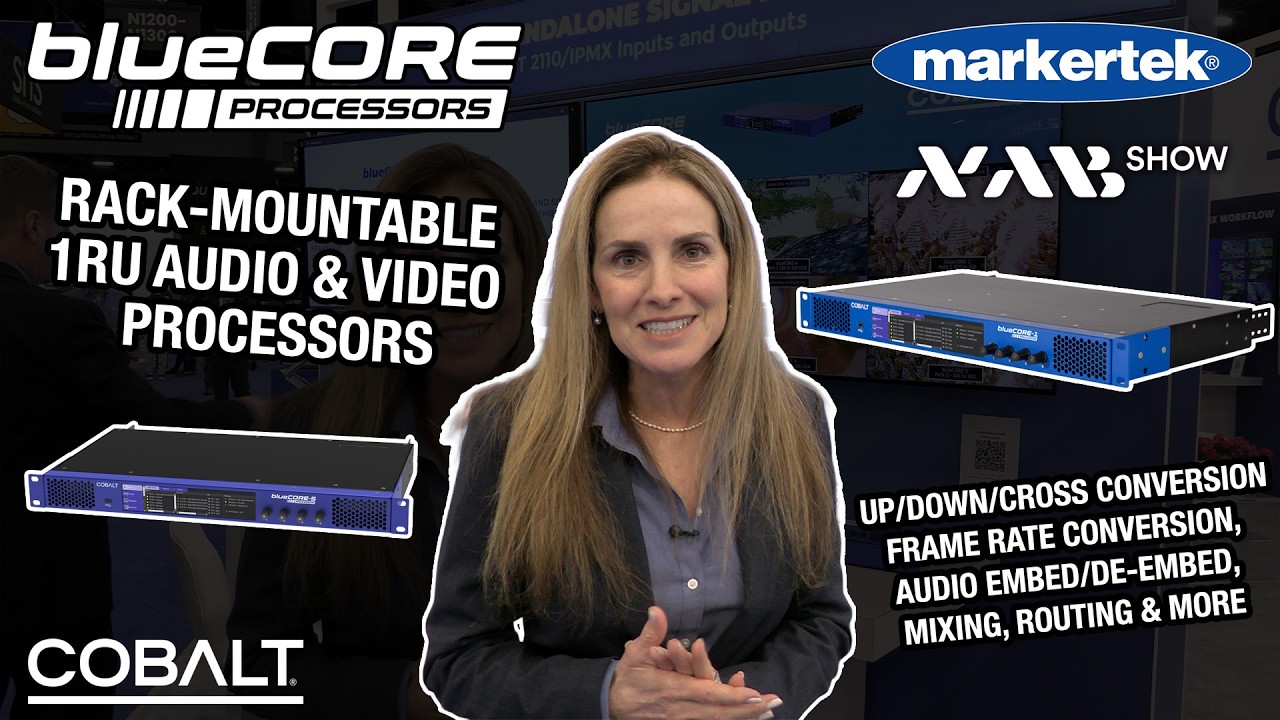 Cobalt BlueCore Combines Video, Audio & DSP In One Box | NAB Show 2026