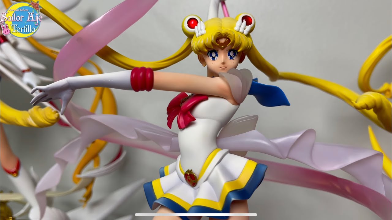 Обзор и сравнение распаковки и фигурки Sailor Moon от HQS TsumeArt
