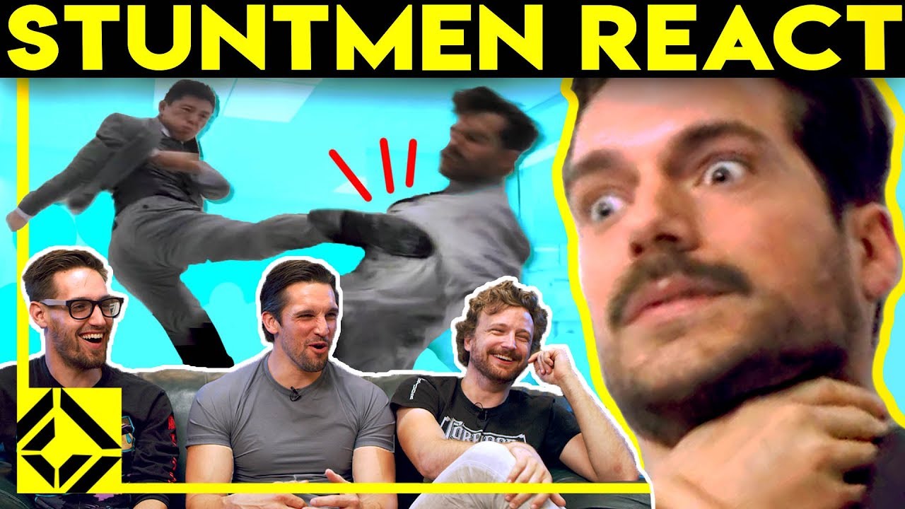 Stuntmen React to Bad & Great Hollywood Stunts 1