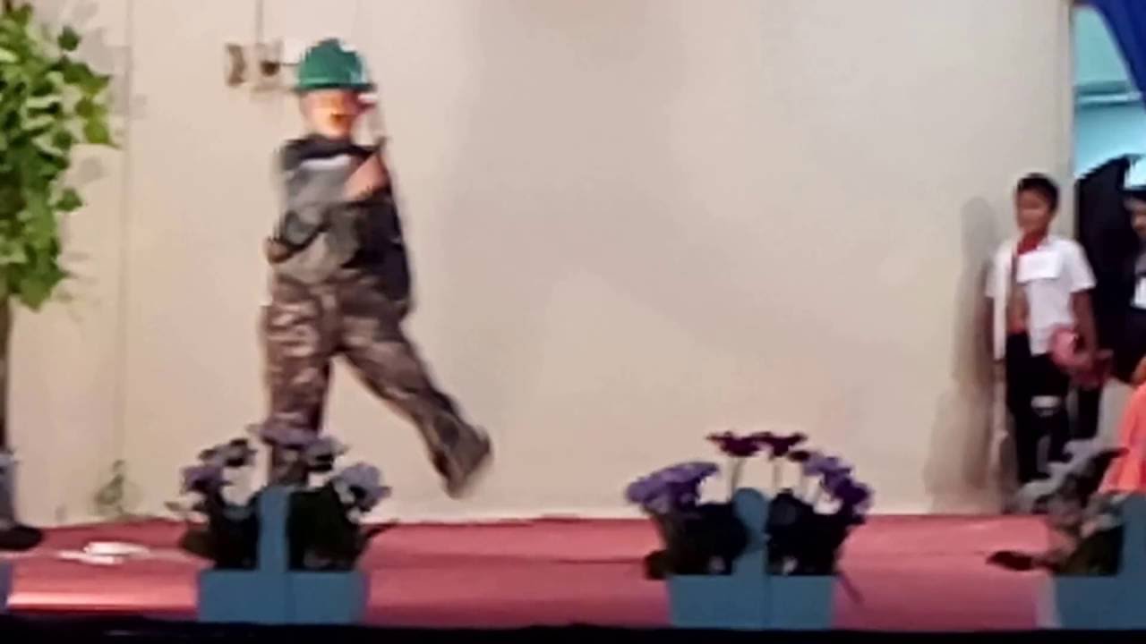 Fancy dress of soldier,  Won First Prize !! || Josh and Glesh Channel